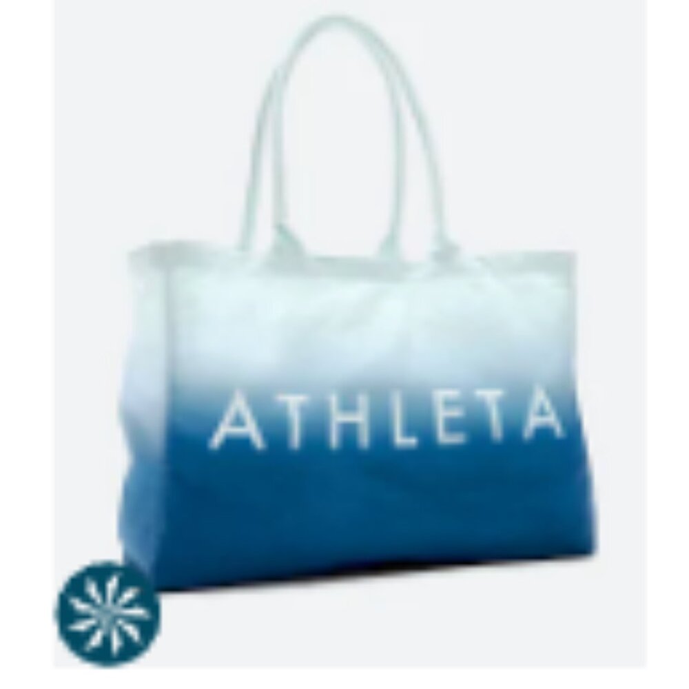 Athleta Canvas Tote Bag - Brand New!